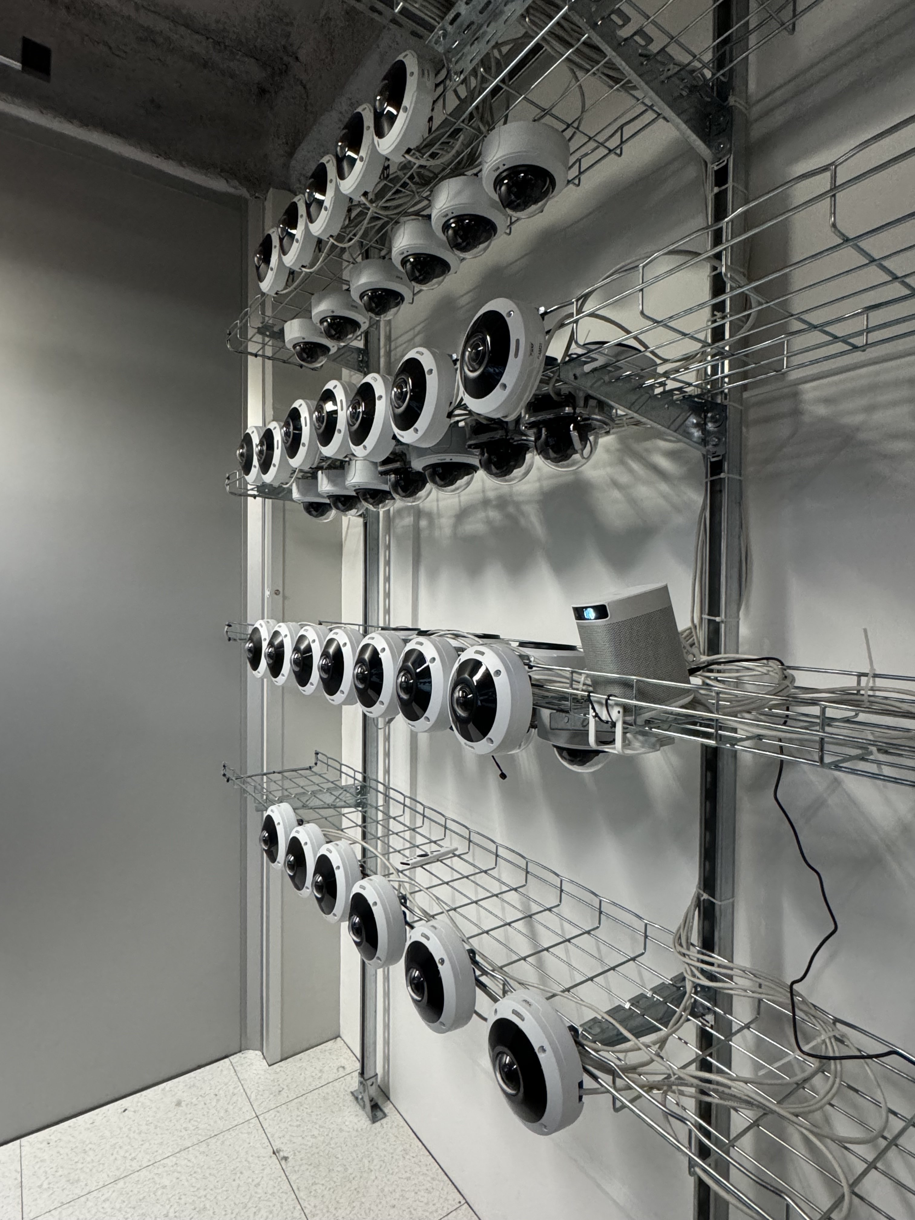 Technicien dans un datacenter